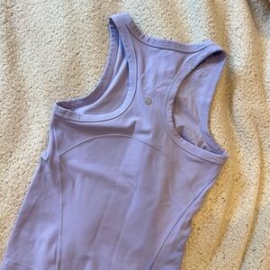 Purple lululemon tank top